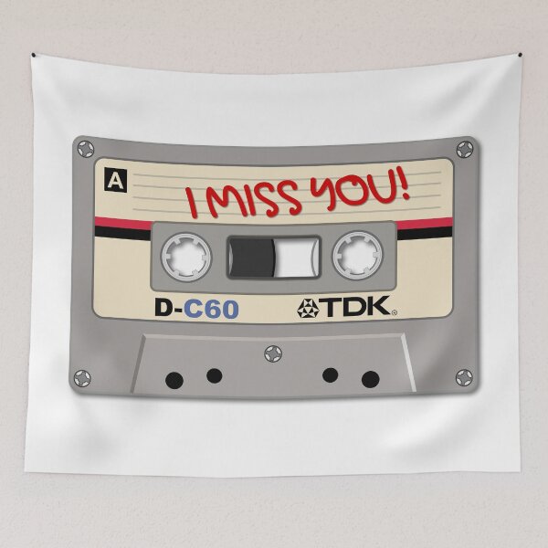 Item preview, Vintage Audio Tape - TDK - I Miss You! designed and sold by chillibongo-std.