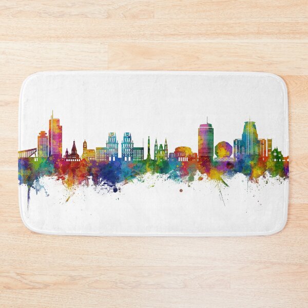 Item preview, Minsk Belarus Skyline designed and sold by ArtPrints.