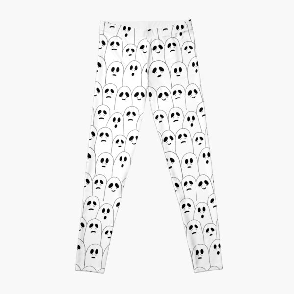 Cute Halloween Ghosts Pattern Leggings