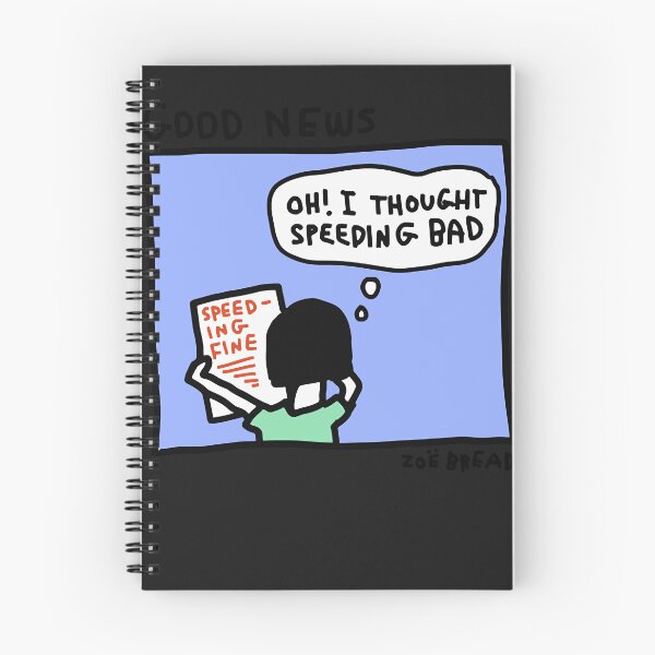 Item preview, Speeding a okay designed and sold by BradHedges.