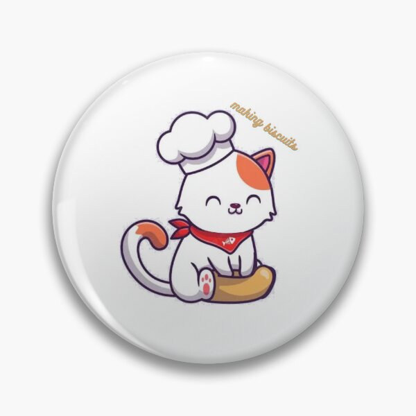 Item preview, Cat Making Biscuits designed and sold by Fudoitga.