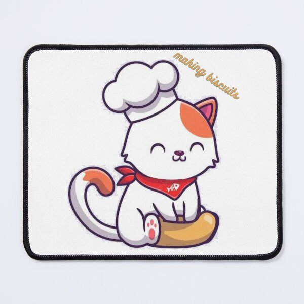 Item preview, Cat Making Biscuits designed and sold by Fudoitga.
