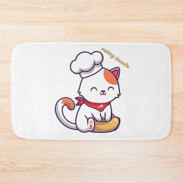 Item preview, Cat Making Biscuits designed and sold by Fudoitga.
