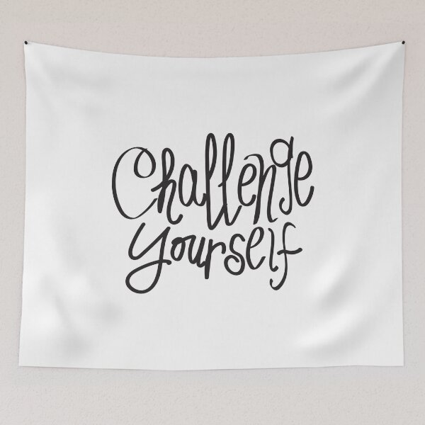 Item preview, Challenge Yourself Quote designed and sold by kmstudio.