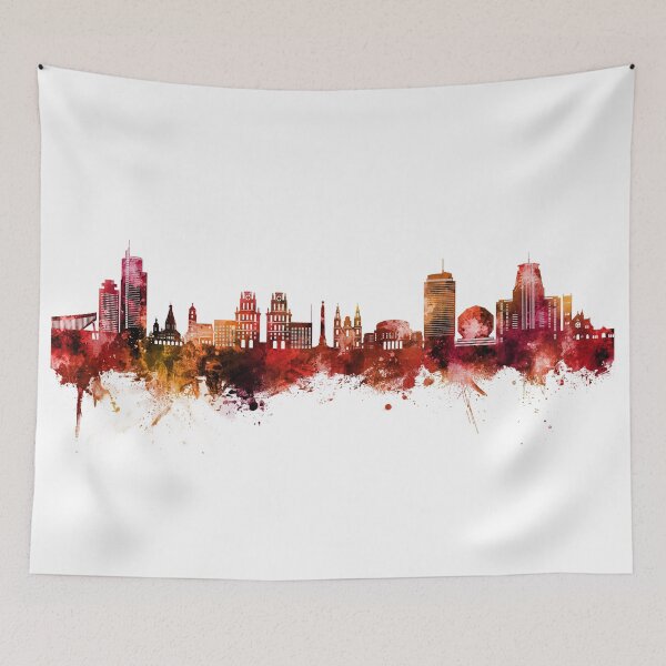 Item preview, Minsk Belarus Skyline designed and sold by ArtPrints.