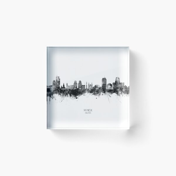 Item preview, Minsk Belarus Skyline designed and sold by ArtPrints.