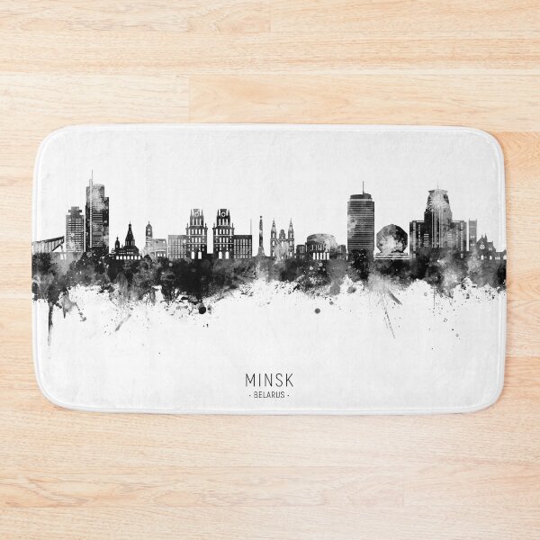 Item preview, Minsk Belarus Skyline designed and sold by ArtPrints.