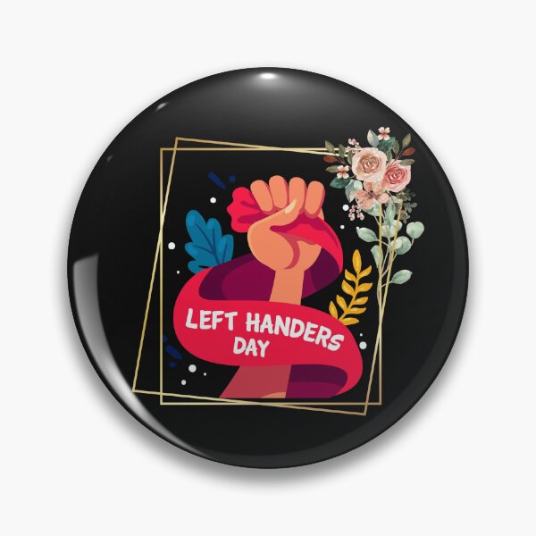 Item preview, International Left Handers Day designed and sold by pqrstshirts.