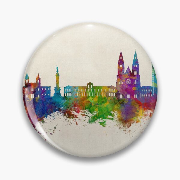 Item preview, Quito Ecuador Skyline designed and sold by ArtPrints.