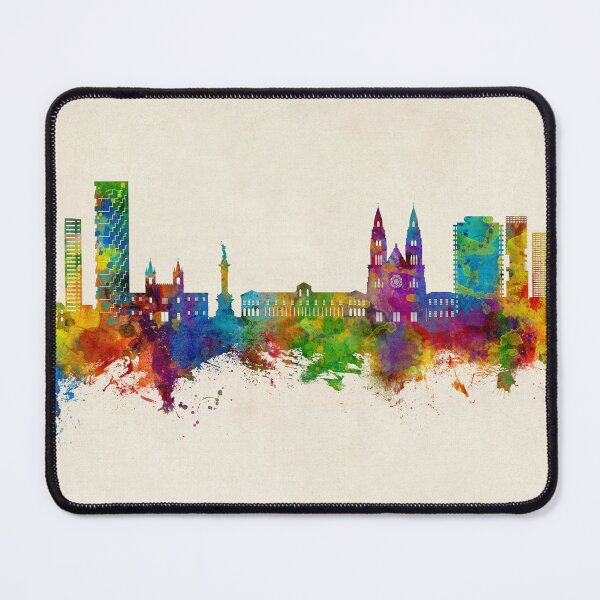 Item preview, Quito Ecuador Skyline designed and sold by ArtPrints.