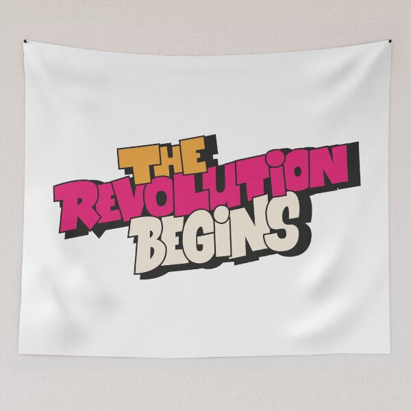 Item preview, The Revolution begins - The uprising is coming designed and sold by Boogosh.