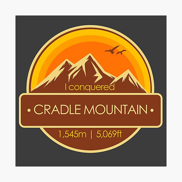 Item preview, I Conquered Cradle Mountain Hiker's Collectable designed and sold by LegsMiserable.