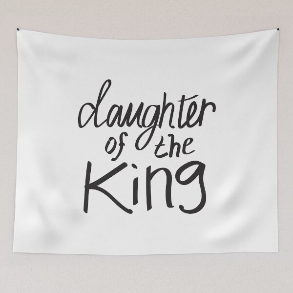 Item preview, Daughter of the King Calligraphy designed and sold by kmstudio.