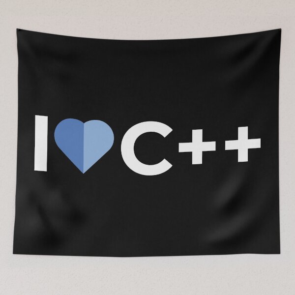 Item preview, I Love / Heart CPP C++ - For C++ Programmers / Coders / Developers designed and sold by ItsRainingPxls.