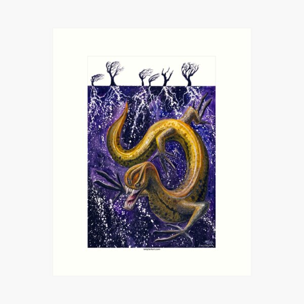 Wyrm Art Print