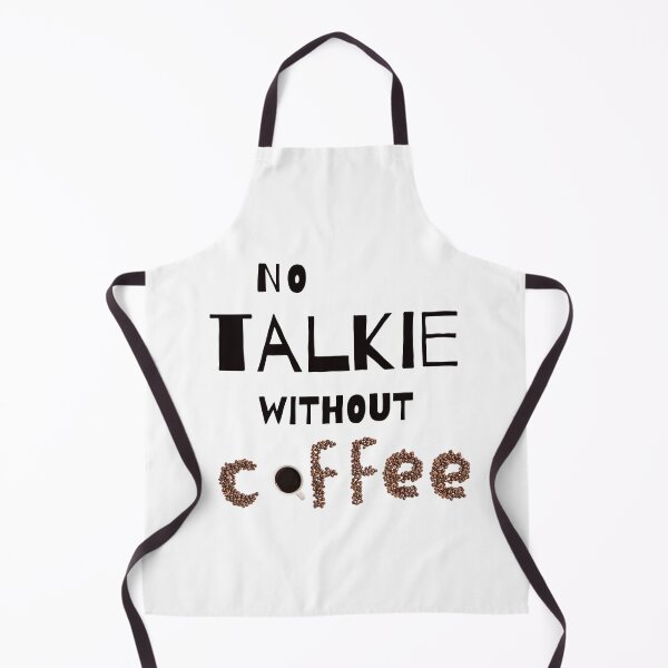 Artikelvorschau, NO TALKIE WITHOUT COFFEE entworfen und verkauft von KatisDesign.