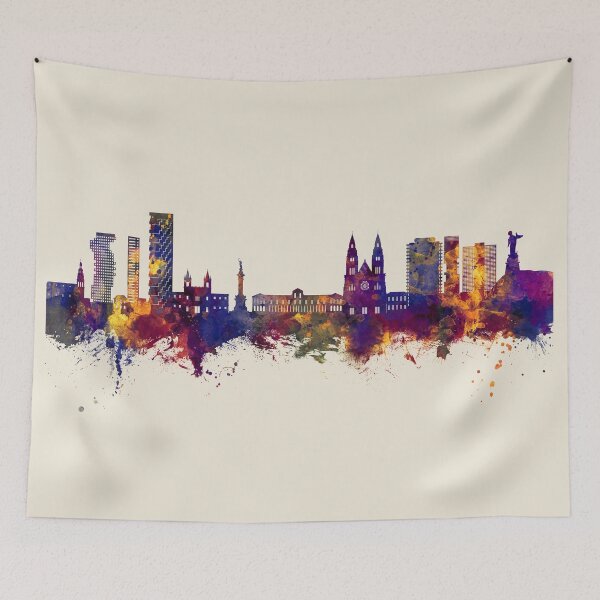 Item preview, Quito Ecuador Skyline designed and sold by ArtPrints.