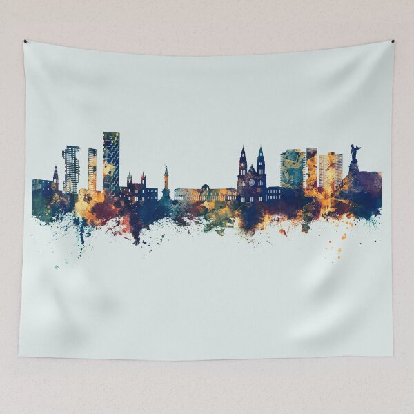 Item preview, Quito Ecuador Skyline designed and sold by ArtPrints.