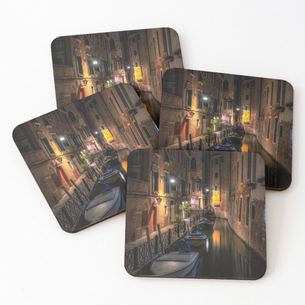 Item preview, Venice canal at night designed and sold by aaronchoi.