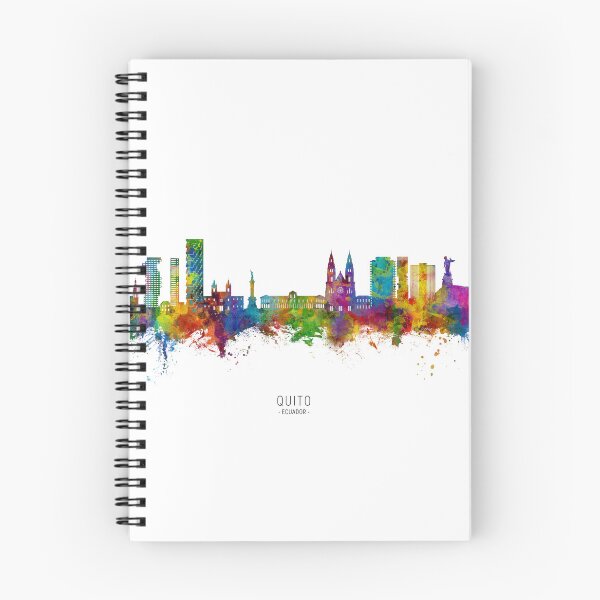 Item preview, Quito Ecuador Skyline designed and sold by ArtPrints.