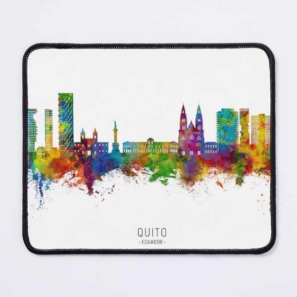 Item preview, Quito Ecuador Skyline designed and sold by ArtPrints.