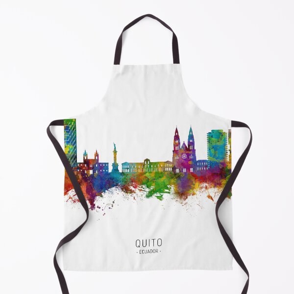 Item preview, Quito Ecuador Skyline designed and sold by ArtPrints.