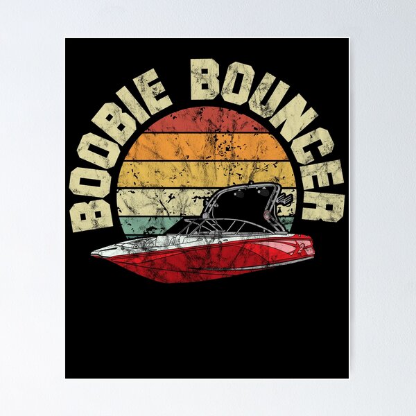 Item preview, Boobie Bouncer Funny Boating Sailing Sailboat Boat Lover Vintage designed and sold by Digital Story Time.
