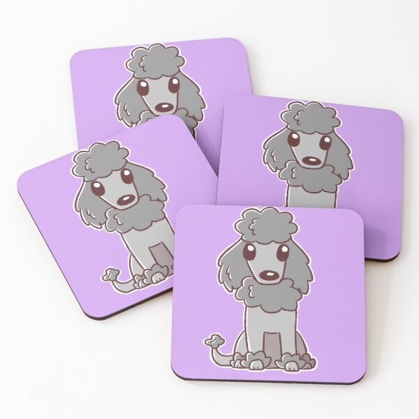 Item preview, Cute black poodle designed and sold by KrobyLamp.