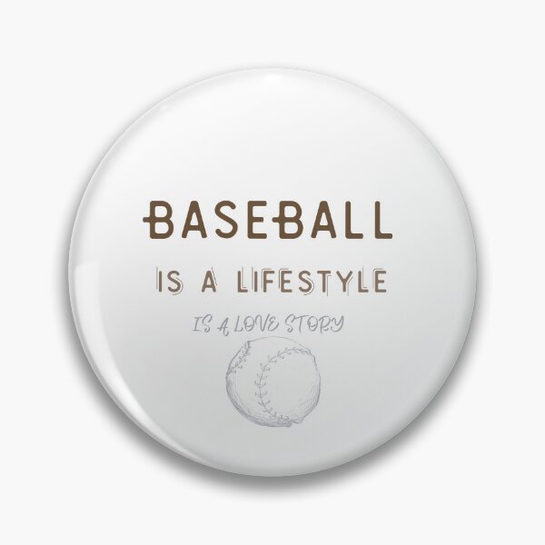 Item preview, BaseBall IS A lifestyle is a love story| baseballlove | baseball is life designed and sold by ZqkDesign.