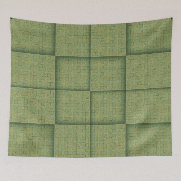 Item preview, Green Plaid Digital art 3-d designed and sold by FlippinTurtles.