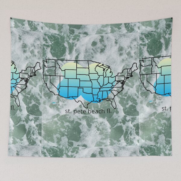 Item preview,  ST. PETE BEACH FL.OCEAN WAVES. designed and sold by marie1919.