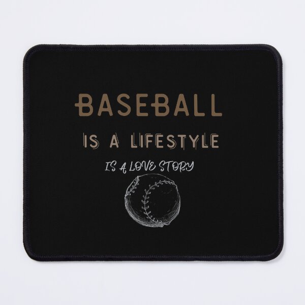 Item preview, BaseBall IS A lifestyle is a love story| baseballlove | baseball is life designed and sold by ZqkDesign.