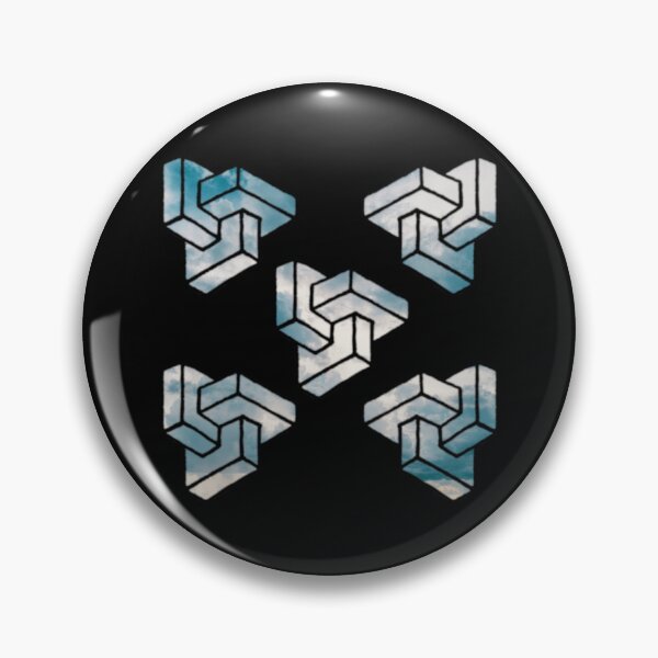 Item preview, Cloudy Fourfold Cuboid +1 designed and sold by createVisions.