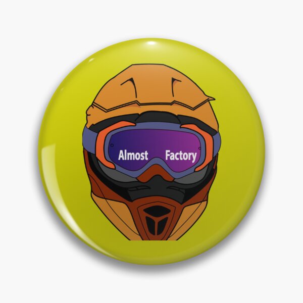 Item preview, Almost Factory (Almost Famous) Dirtbike Helmet      designed and sold by KaySaund12.