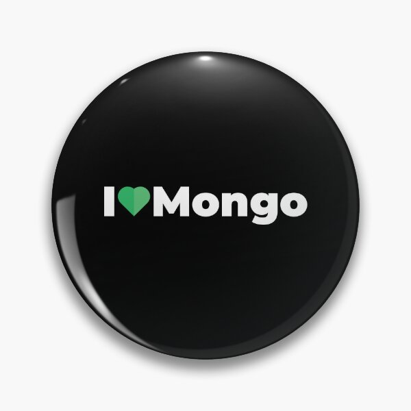 Item preview, I Love / Heart Mongo / MongoDB - For MongoDB Programmers / Coders / Developers designed and sold by ItsRainingPxls.