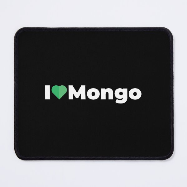 Item preview, I Love / Heart Mongo / MongoDB - For MongoDB Programmers / Coders / Developers designed and sold by ItsRainingPxls.