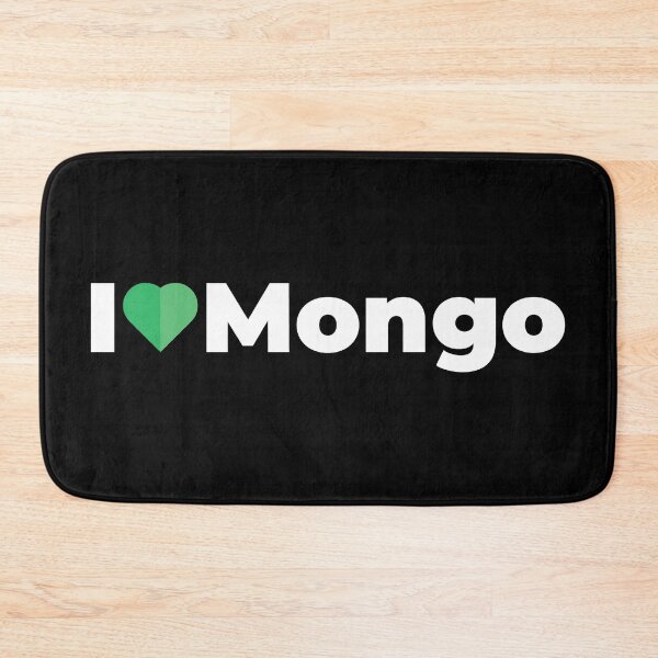 Item preview, I Love / Heart Mongo / MongoDB - For MongoDB Programmers / Coders / Developers designed and sold by ItsRainingPxls.