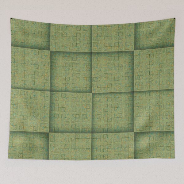 Item preview, Green Plaid Geometric  designed and sold by FlippinTurtles.