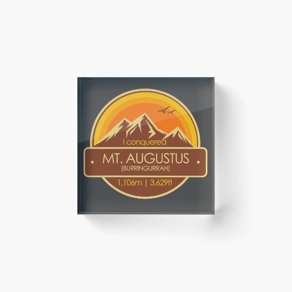 Item preview, I Conquered Mount Augustus Burringurrah Hiker's Collectable designed and sold by LegsMiserable.