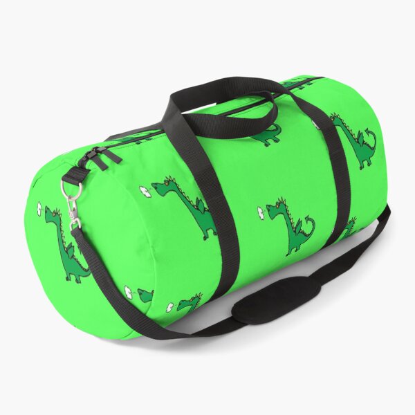 Item preview, Air breathing green dragon green pattern designed and sold by tetibright.