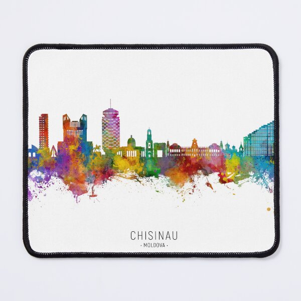 Item preview, Chisinau Moldova Skyline designed and sold by ArtPrints.