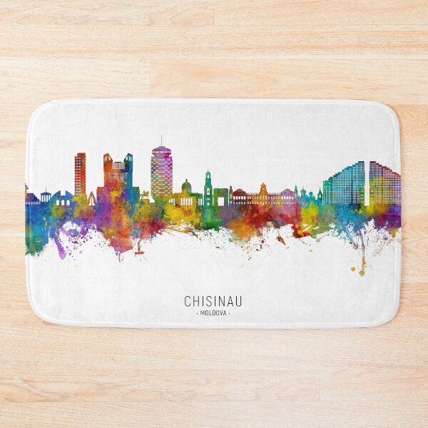 Item preview, Chisinau Moldova Skyline designed and sold by ArtPrints.