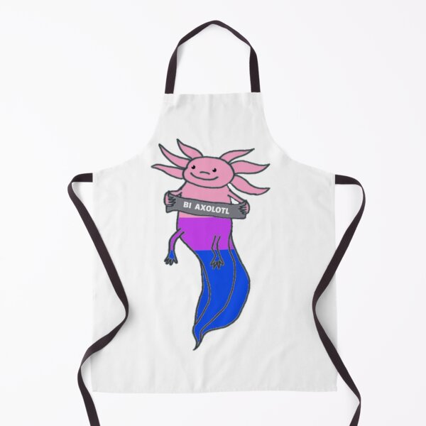 Item preview, Bi Flag Axolotl designed and sold by DrGin-and-Juice.
