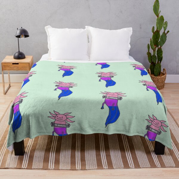Item preview, Bi Flag Axolotl designed and sold by DrGin-and-Juice.