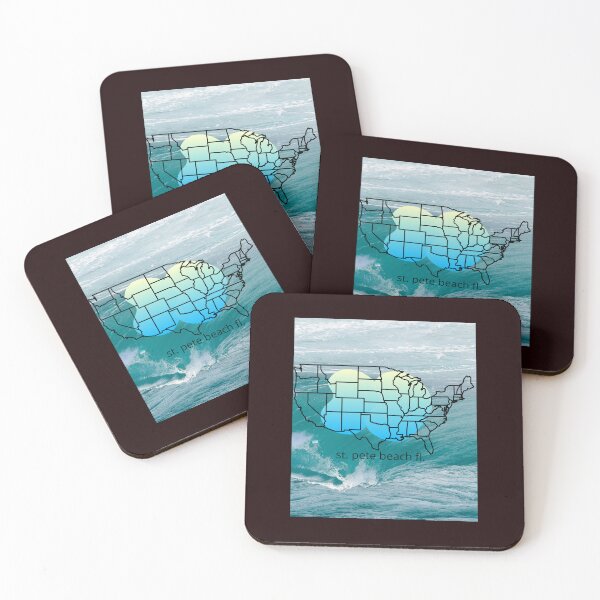 Item preview,   ST. PETE BEACH FL.OCEAN WAVES. designed and sold by marie1919.