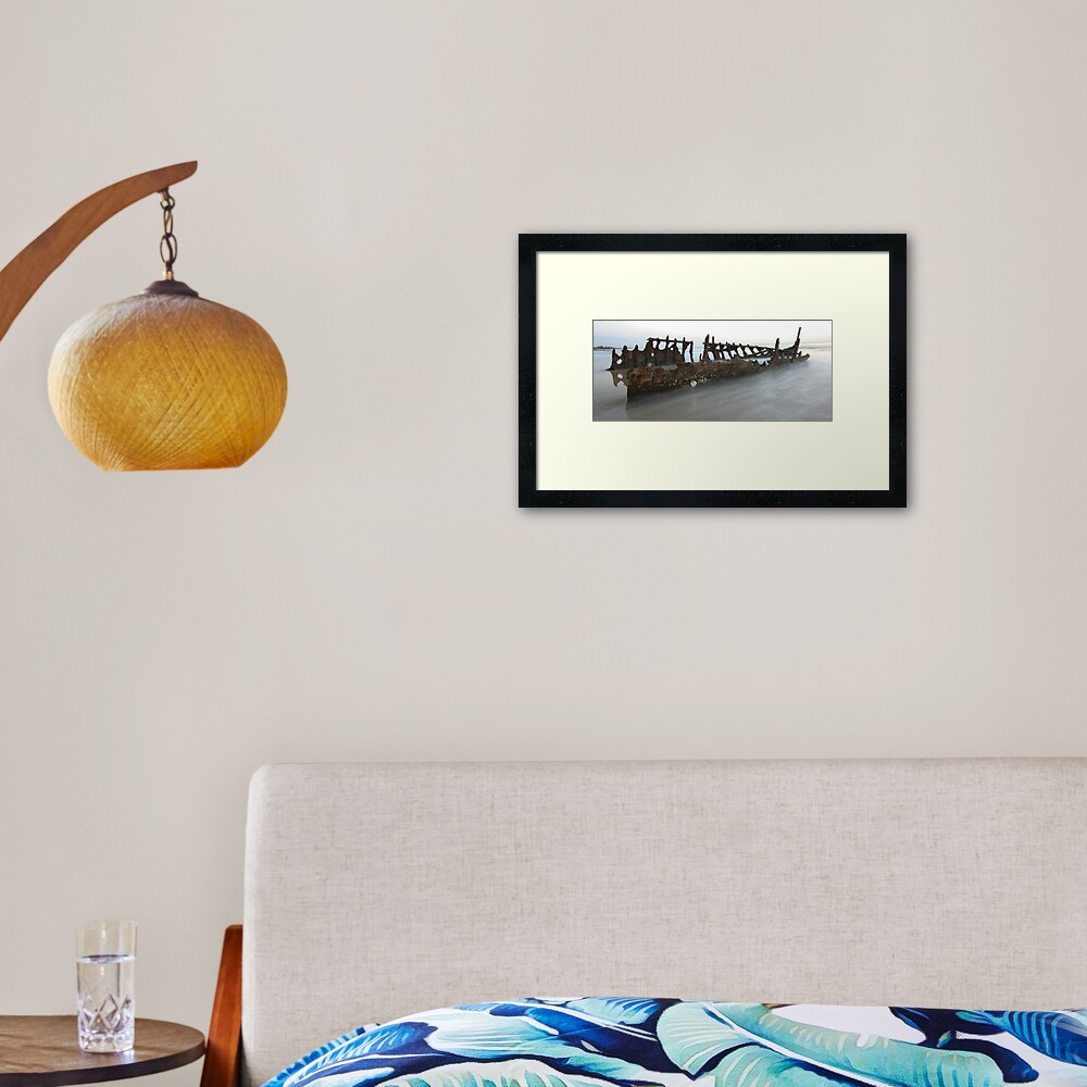 SS Dicky Framed Art Print