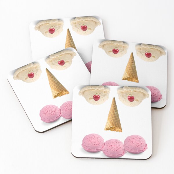 Item preview, Ice cream face designed and sold by Rickido.