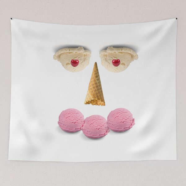 Item preview, Ice cream face designed and sold by Rickido.