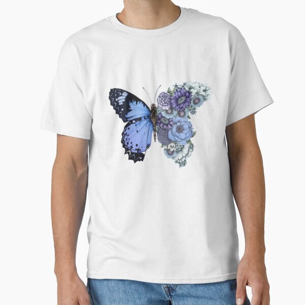 Item preview, Metamorphora | Black And White Cherry Blossom Sakura Butterfly designed and sold by Stevenobinsun.
