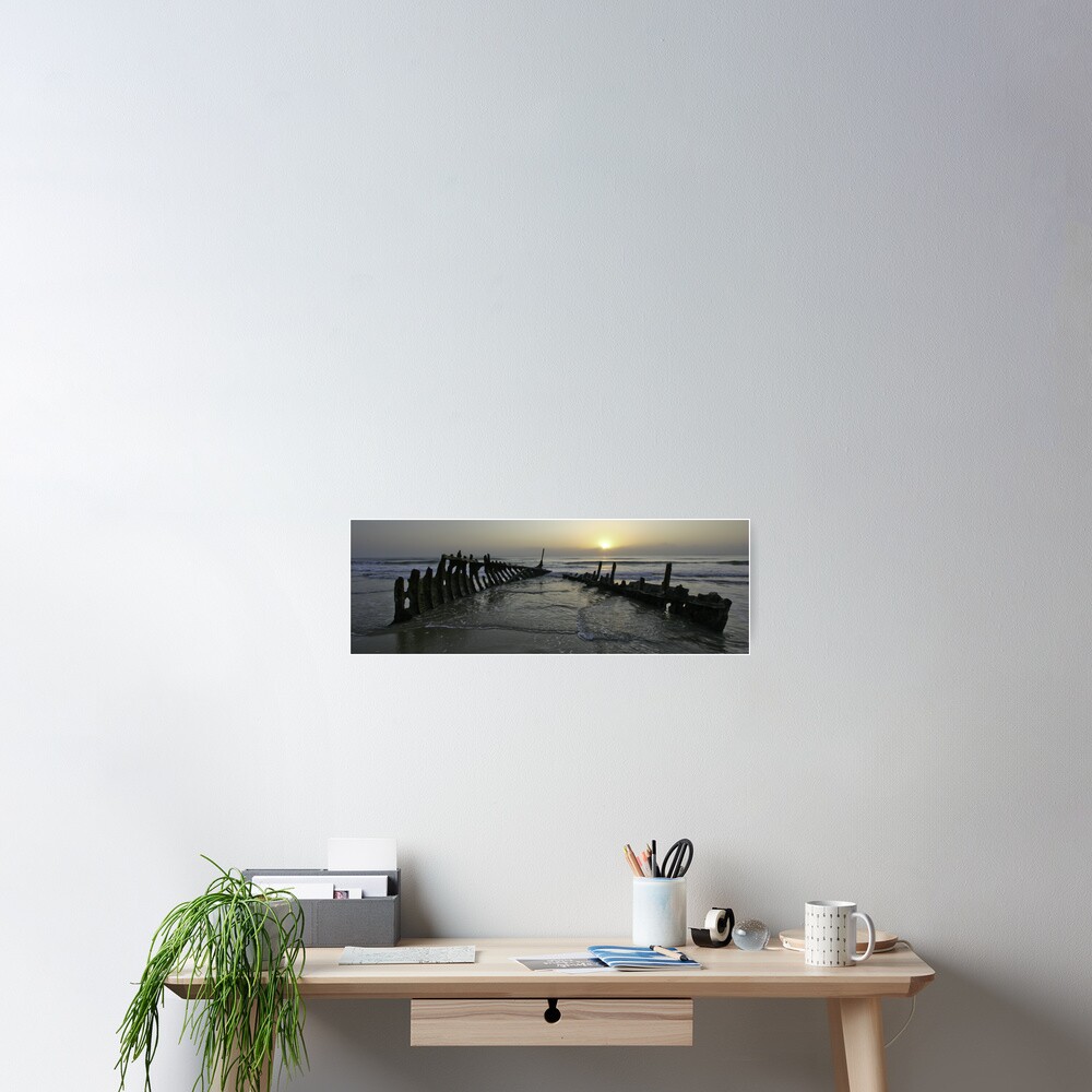 SS Dicky at dawn Poster